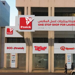Protek Showroom Signage